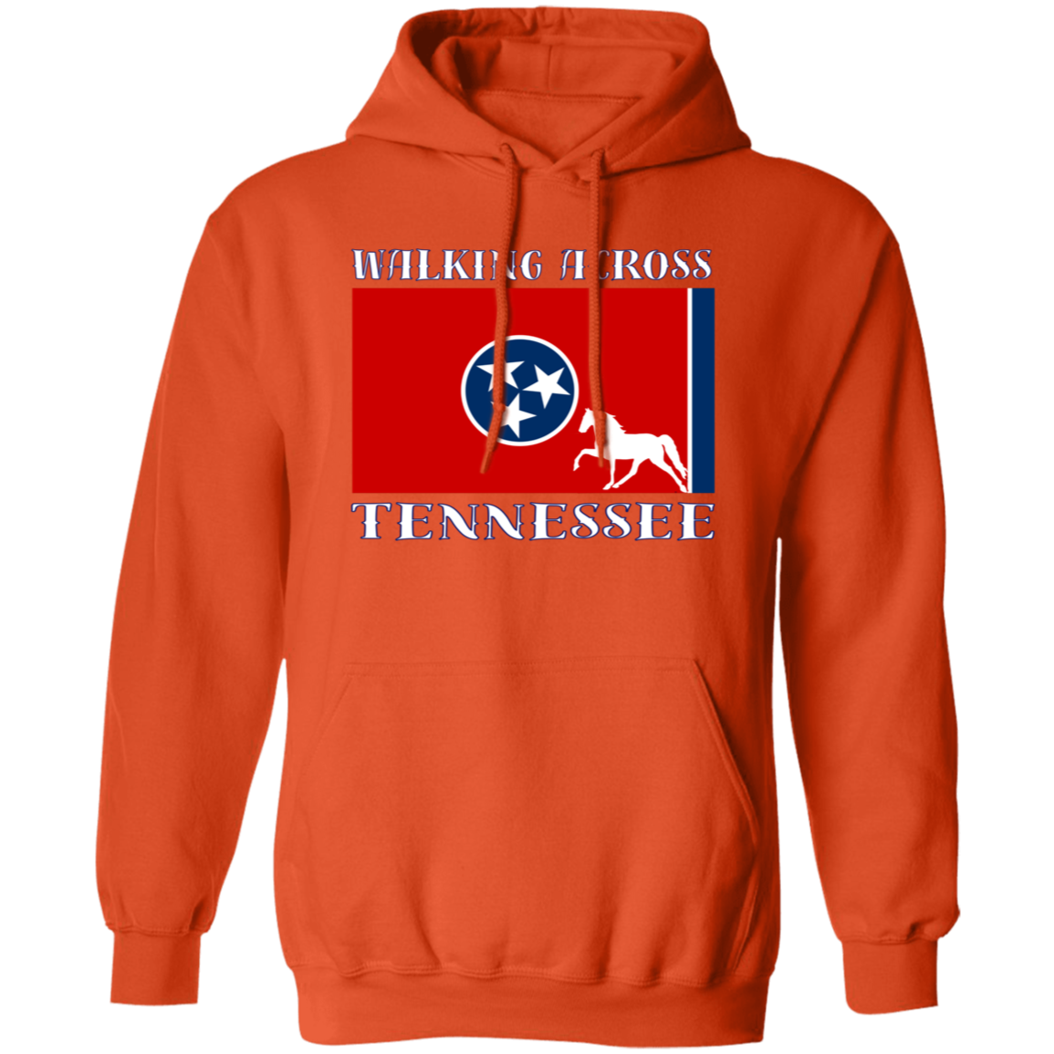 Walking Across Tennessee (Pleasure) G185 Gildan Pullover Hoodie