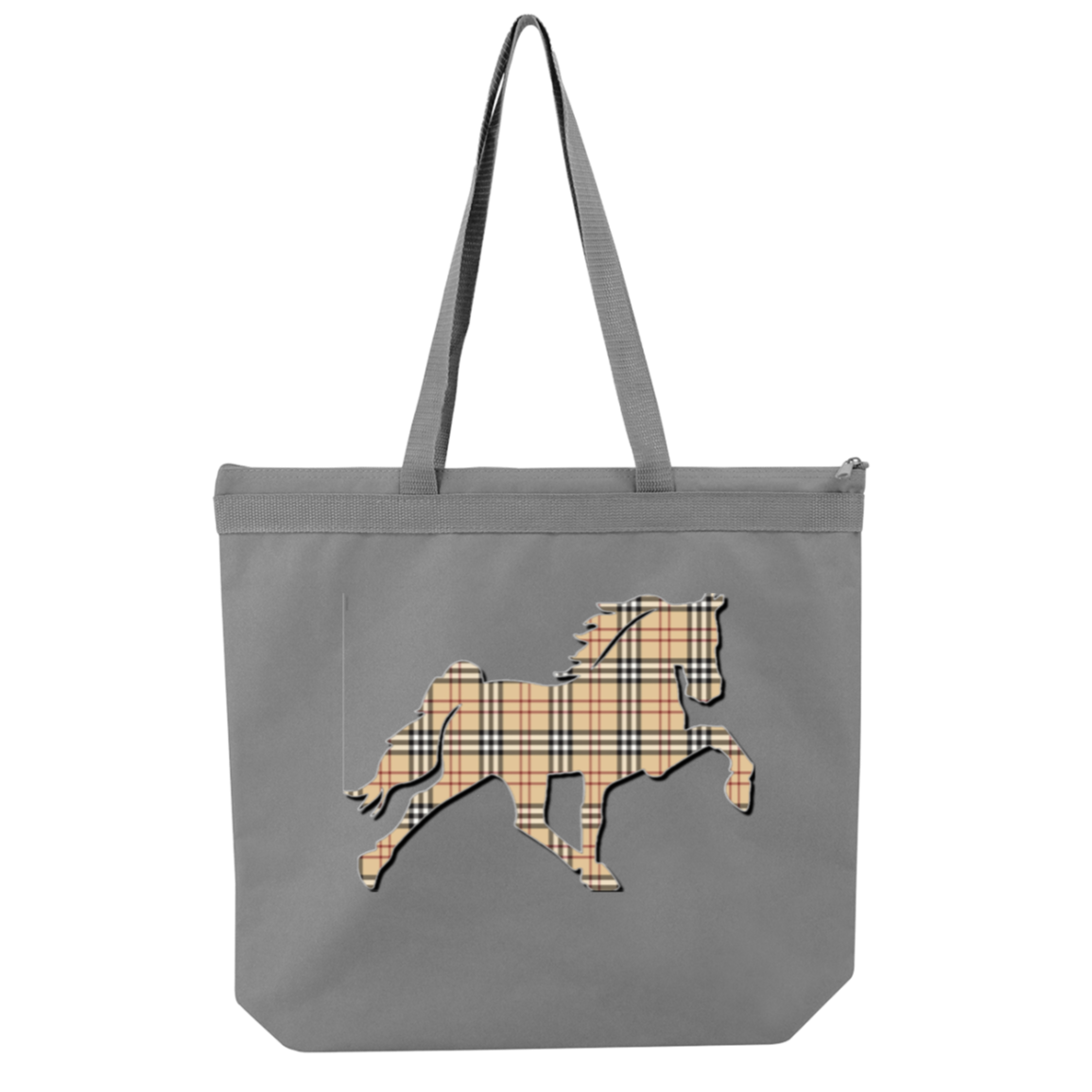 TENNESSEE WALKING HORSE DESIGN 3 JMD (BURBURY) 8802 Liberty Bags Melody Large Tote