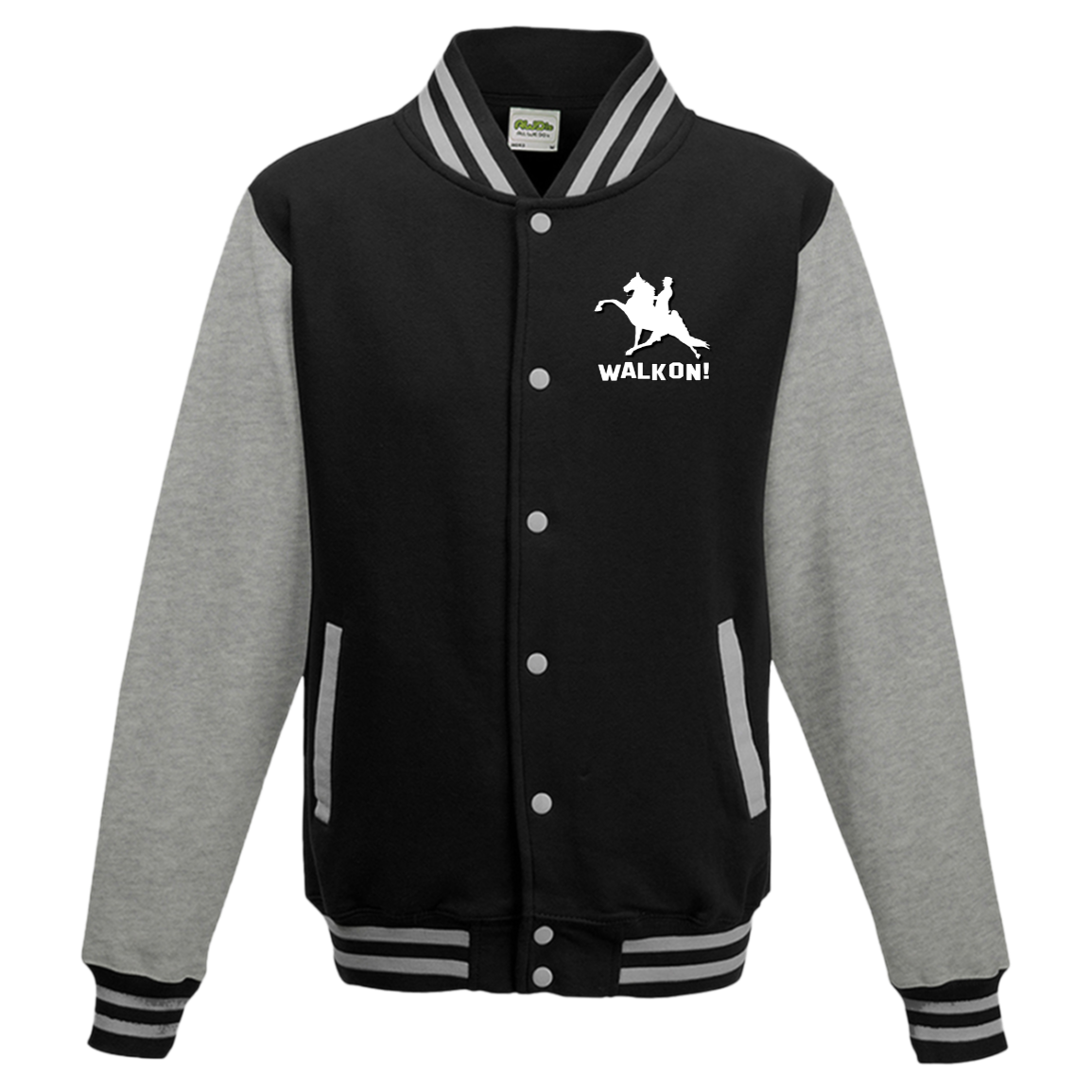 Walk On JHA043 AWDis Mens Letterman Jacket