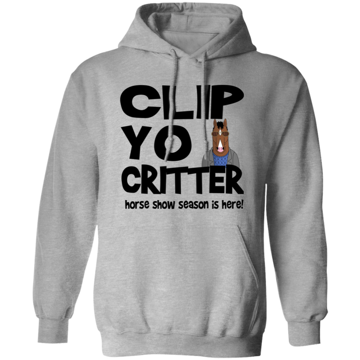 CLIP YO CRITTER G185 Gildan Pullover Hoodie