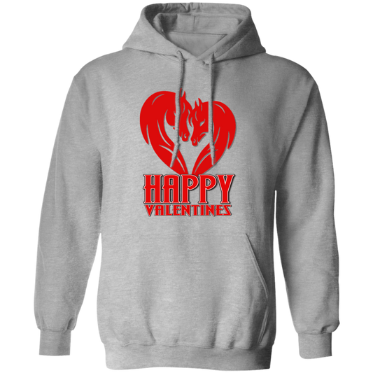 Horse Heart Happy Valentines G185 Gildan Pullover Hoodie