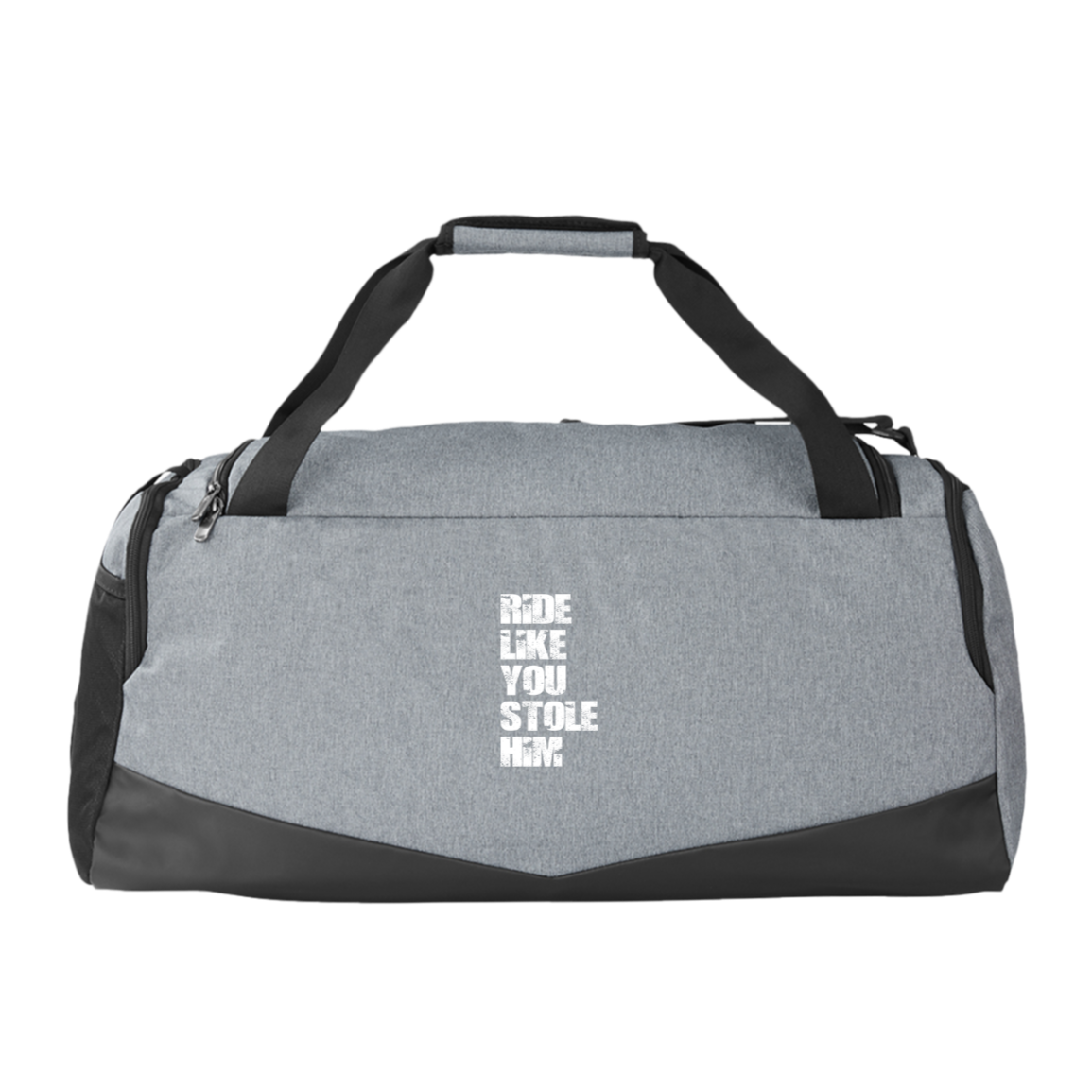 RIDE LIKE YOU STOLE HIM (WHITE) 1369223 Under Armour Undeniable Duffel Bag