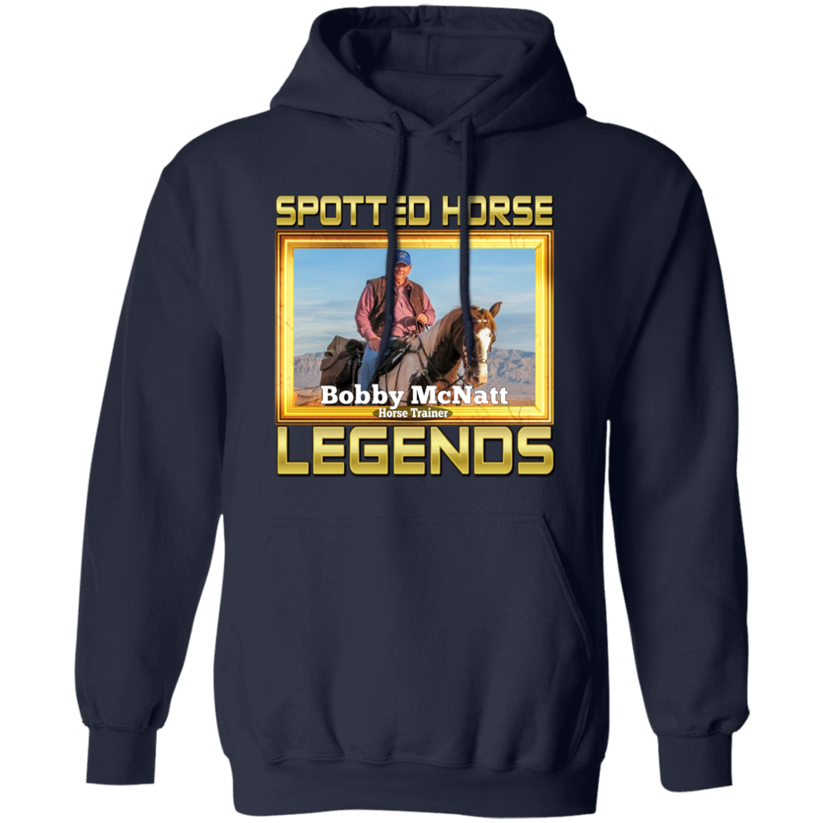 BOBBY MCNATT(Legends Series) G185 Gildan Pullover Hoodie