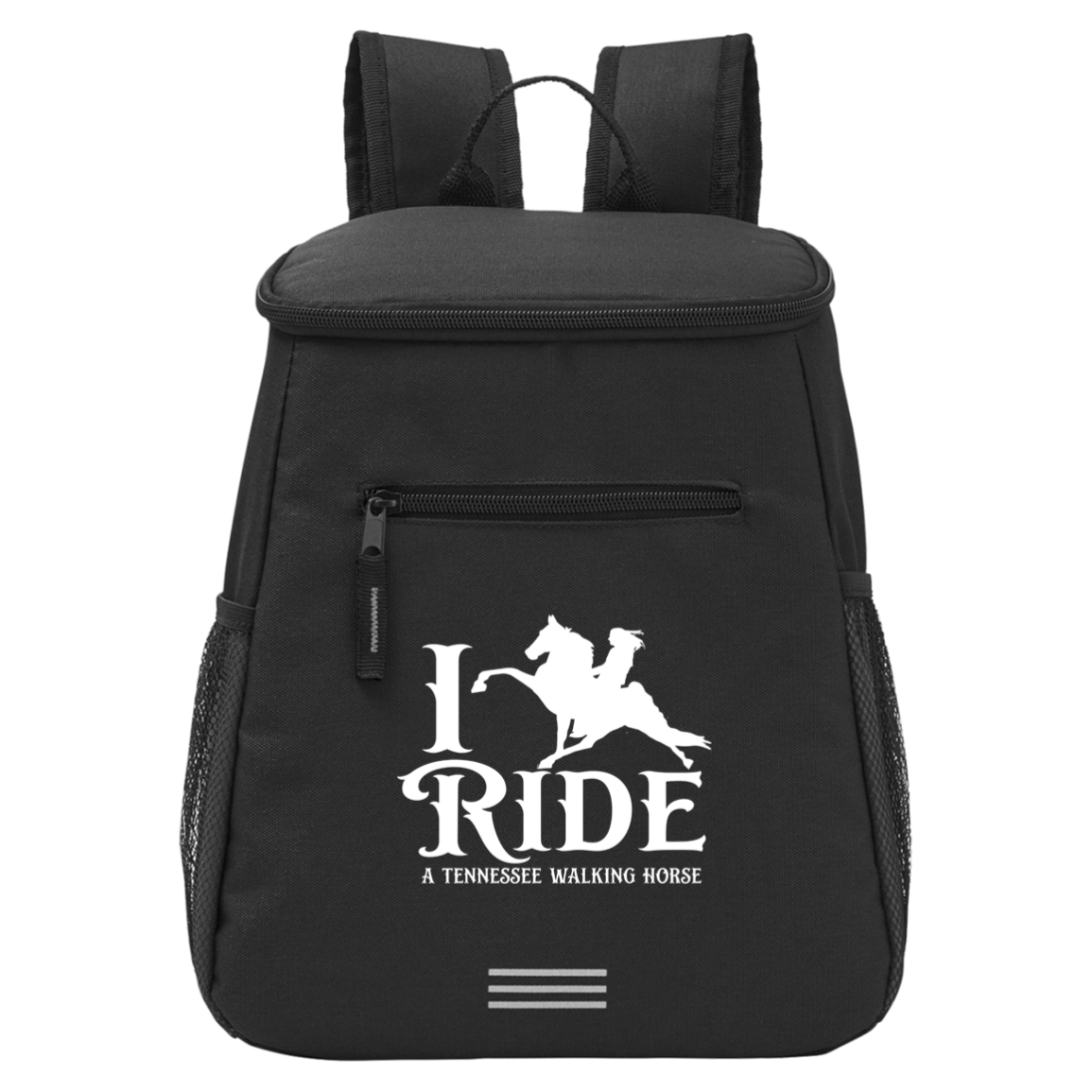 I RIDE A WALKING HORSE B (WHITE) CE056 Core 365 Backpack Cooler