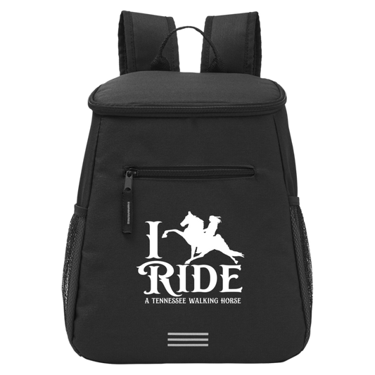 I RIDE A WALKING HORSE B (WHITE) CE056 Core 365 Backpack Cooler