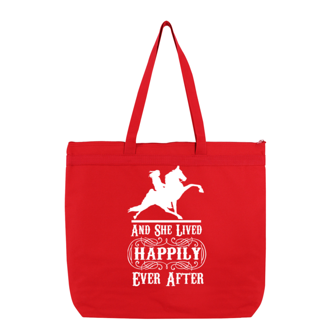 HAPPILY EVER AFTER (TWH Performance) wht 8802 Liberty Bags Melody Large Tote