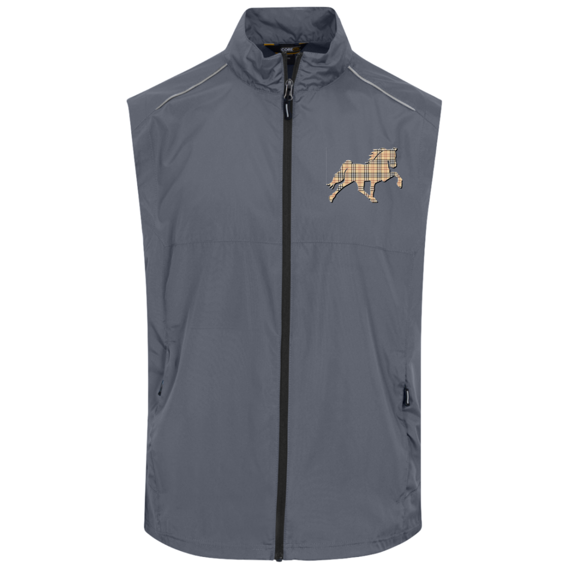 TENNESSEE WALKING HORSE DESIGN 3 JMD (BURBURY) CE703 Core 365 Mens Techno Lite Unlined Vest