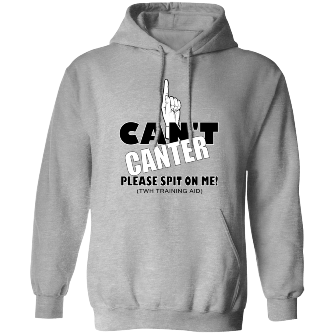 Can't Canter G185 Gildan Pullover Hoodie