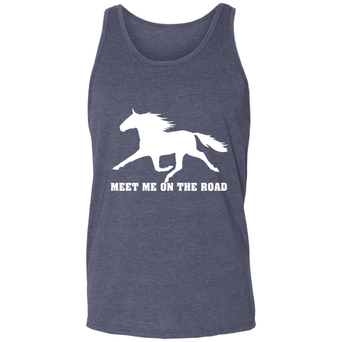 MEET ME ON THE ROAD (WHITE) 3480 Unisex Tank