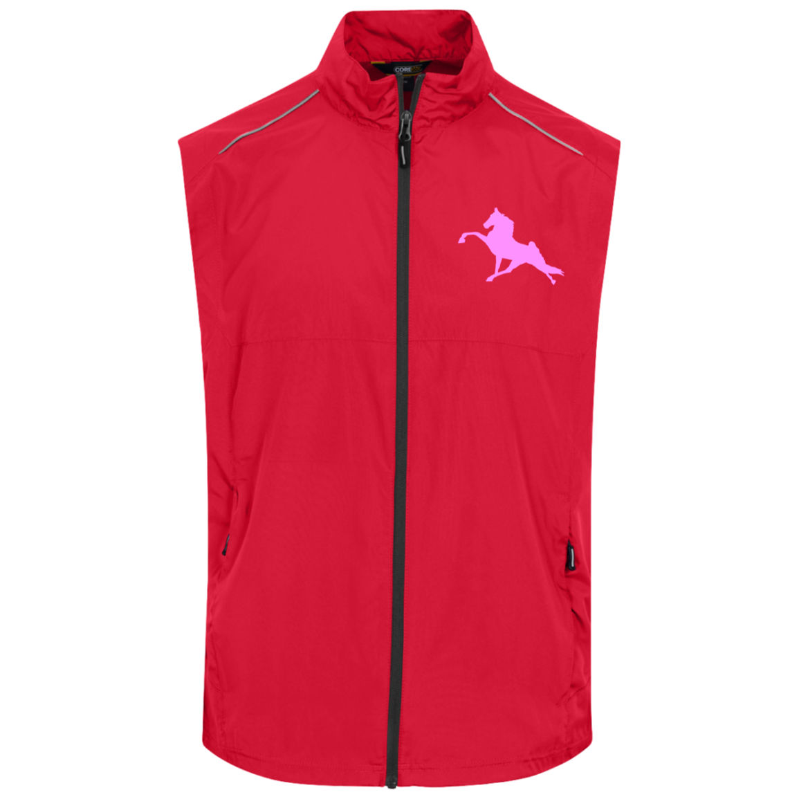 Tennessee Walking Horse Performance (light pink) CE703 Core 365 Mens Techno Lite Unlined Vest