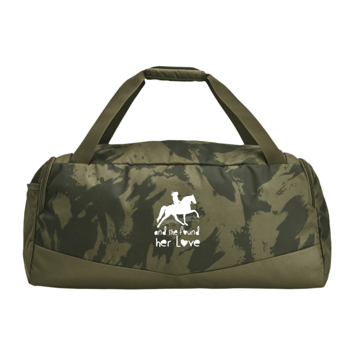 SHE FOUND HER LOVE (TWH pleasure) white art 1369223 Under Armour Undeniable Duffel Bag