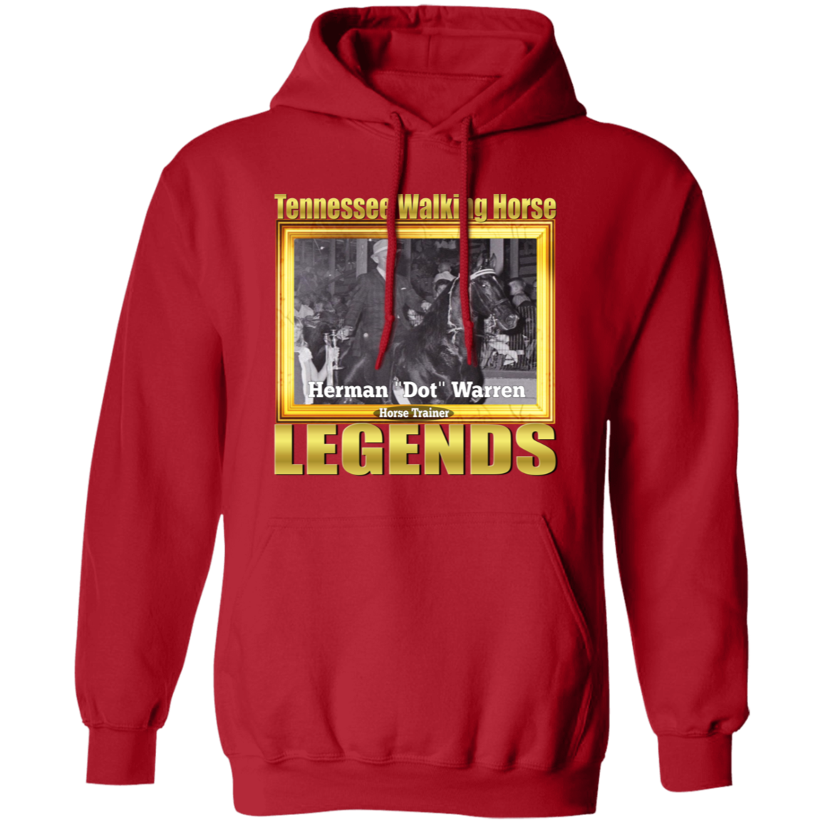 DOT WARREN (Legends Series) G185 Gildan Pullover Hoodie