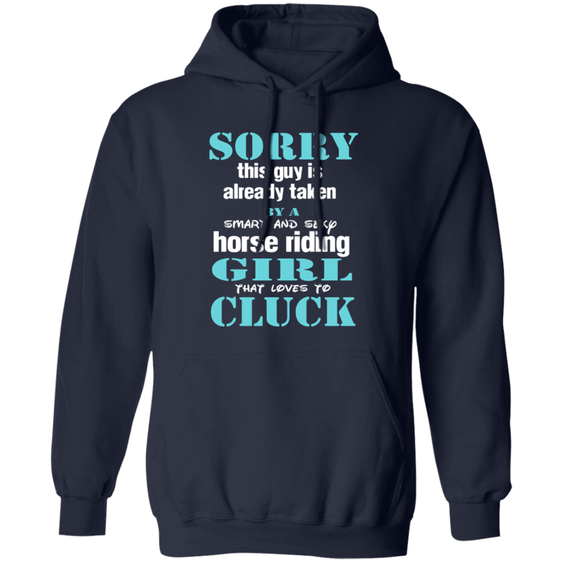 LOVES TO CLUCK G185 Gildan Pullover Hoodie