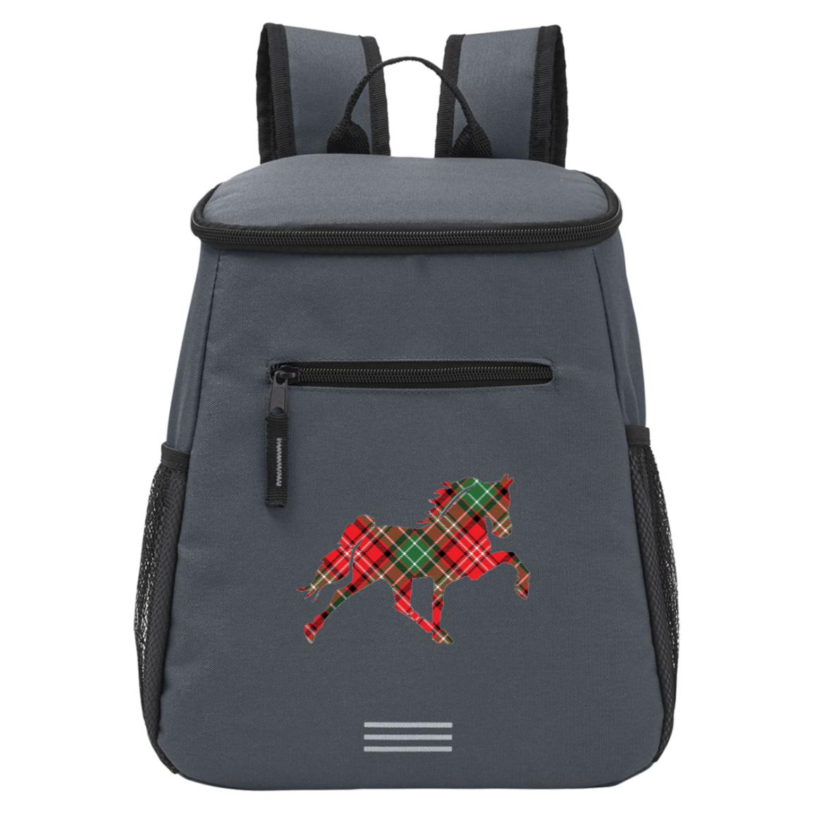 TENNESSEE WALKING HORSE DESIGN 3 JMD (RED PLAID) CE056 Core 365 Backpack Cooler