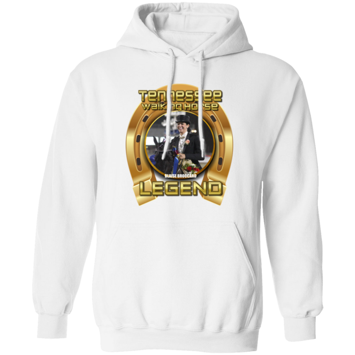 BLAISE BROCCARD (Legends Series) G185 Gildan Pullover Hoodie