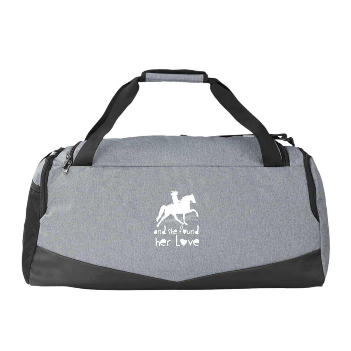 SHE FOUND HER LOVE (TWH pleasure) white art 1369223 Under Armour Undeniable Duffel Bag