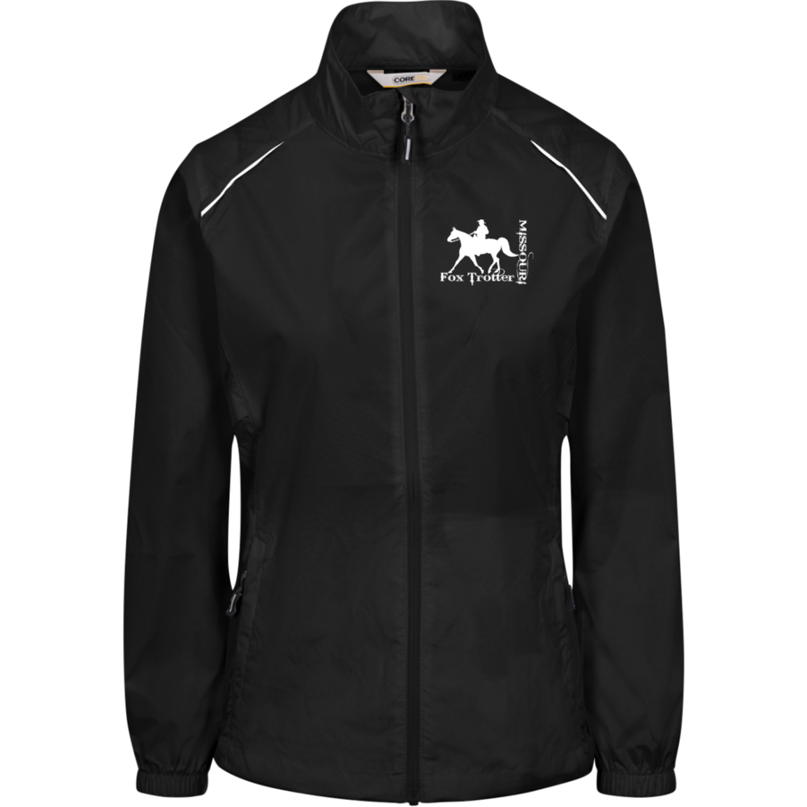 MISSOURI FOX TROTTER (white) 4HORSE 78183 Core 365 Womens Techno Lite Jacket