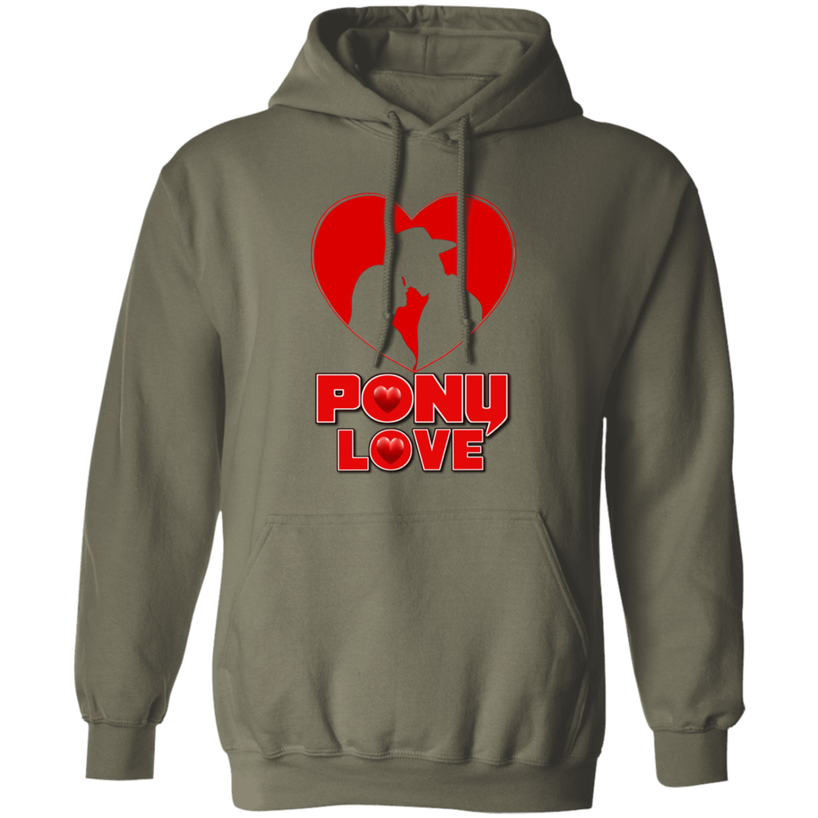 Pony Love G185 Gildan Pullover Hoodie