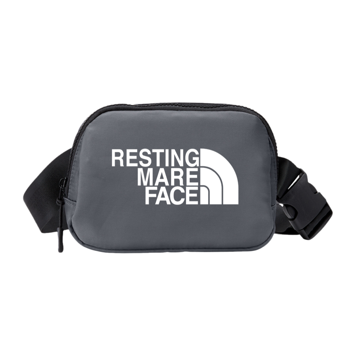 RESTING MARE FACE (white) CE061 Core 365 Essentials Belt Bag