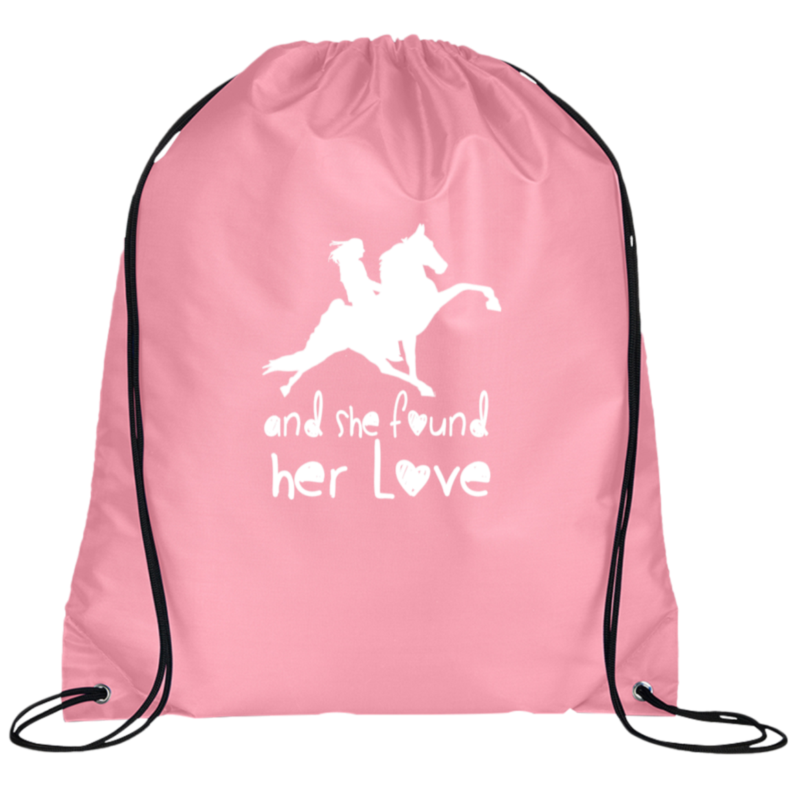 SHEFOUND HER LOVE BLANKET TWH PERFORMANCE BG100 Prime Line Drawstring Cinch Backpack