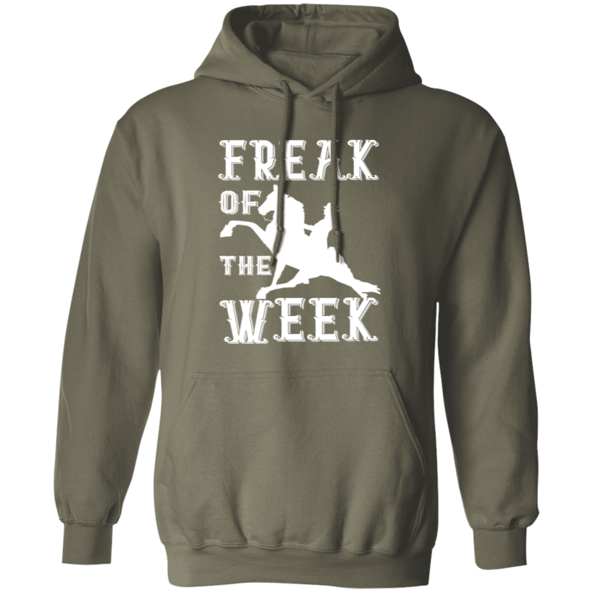 FREAK OF THE WEEK (WHITE) G185 Gildan Pullover Hoodie