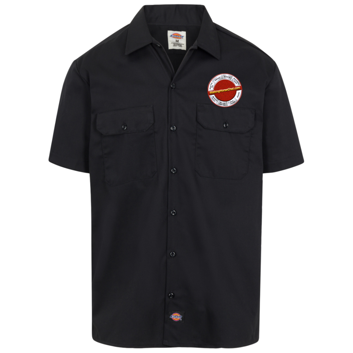 whclogo2017 1574 Dickies Men's Short Sleeve Workshirt