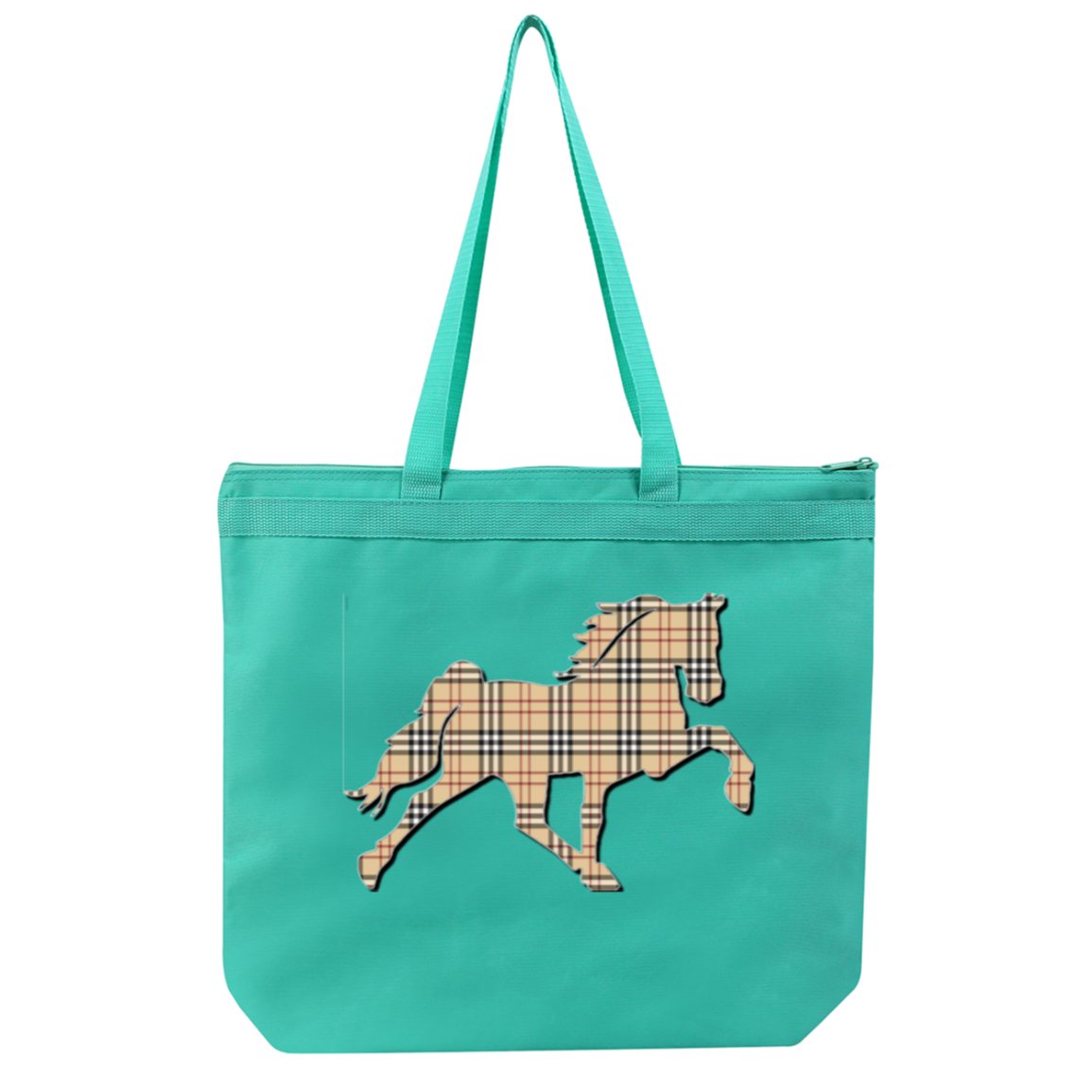 TENNESSEE WALKING HORSE DESIGN 3 JMD (BURBURY) 8802 Liberty Bags Melody Large Tote