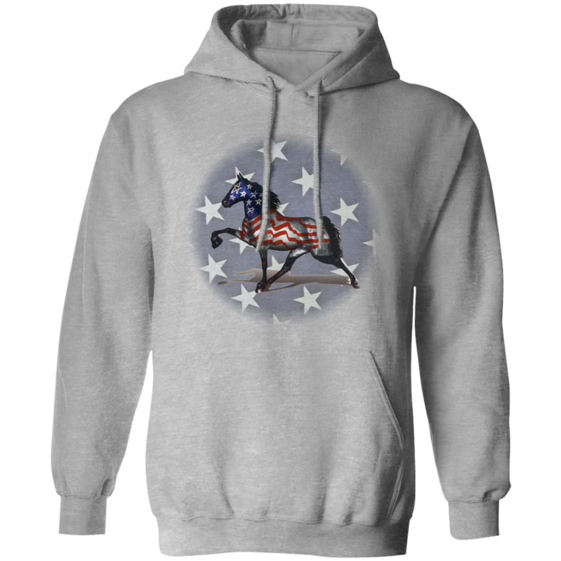 AMERICA'S HORSE G185 Gildan Pullover Hoodie