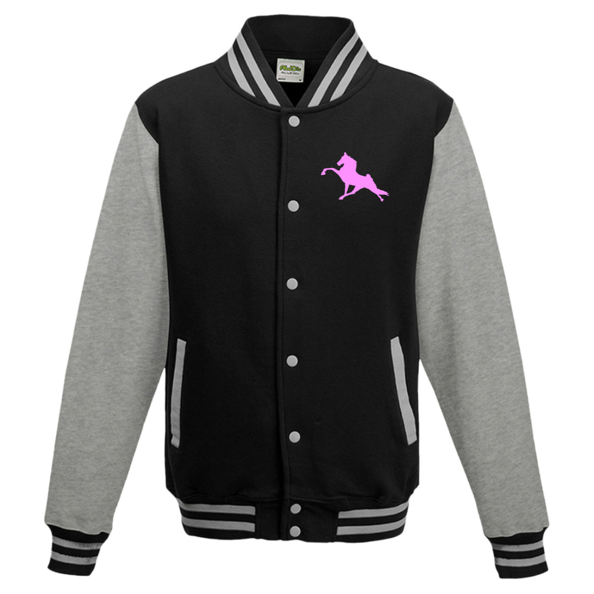 Tennessee Walking Horse Performance (light pink) JHA043 AWDis Mens Letterman Jacket