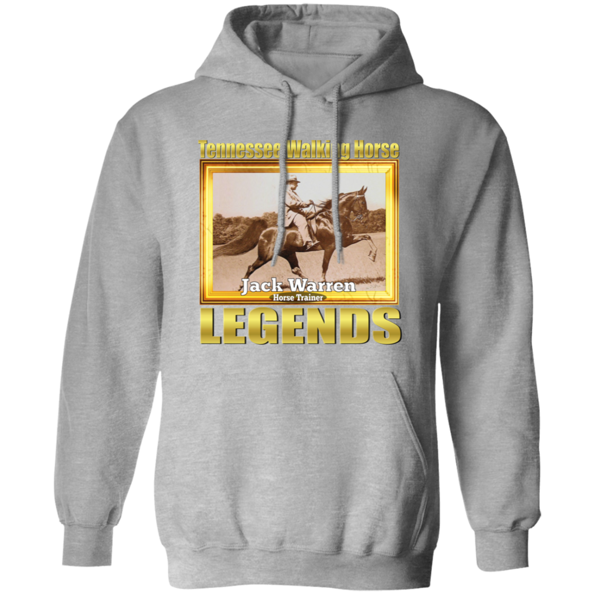 JACK WARREN (Legends Series) G185 Gildan Pullover Hoodie