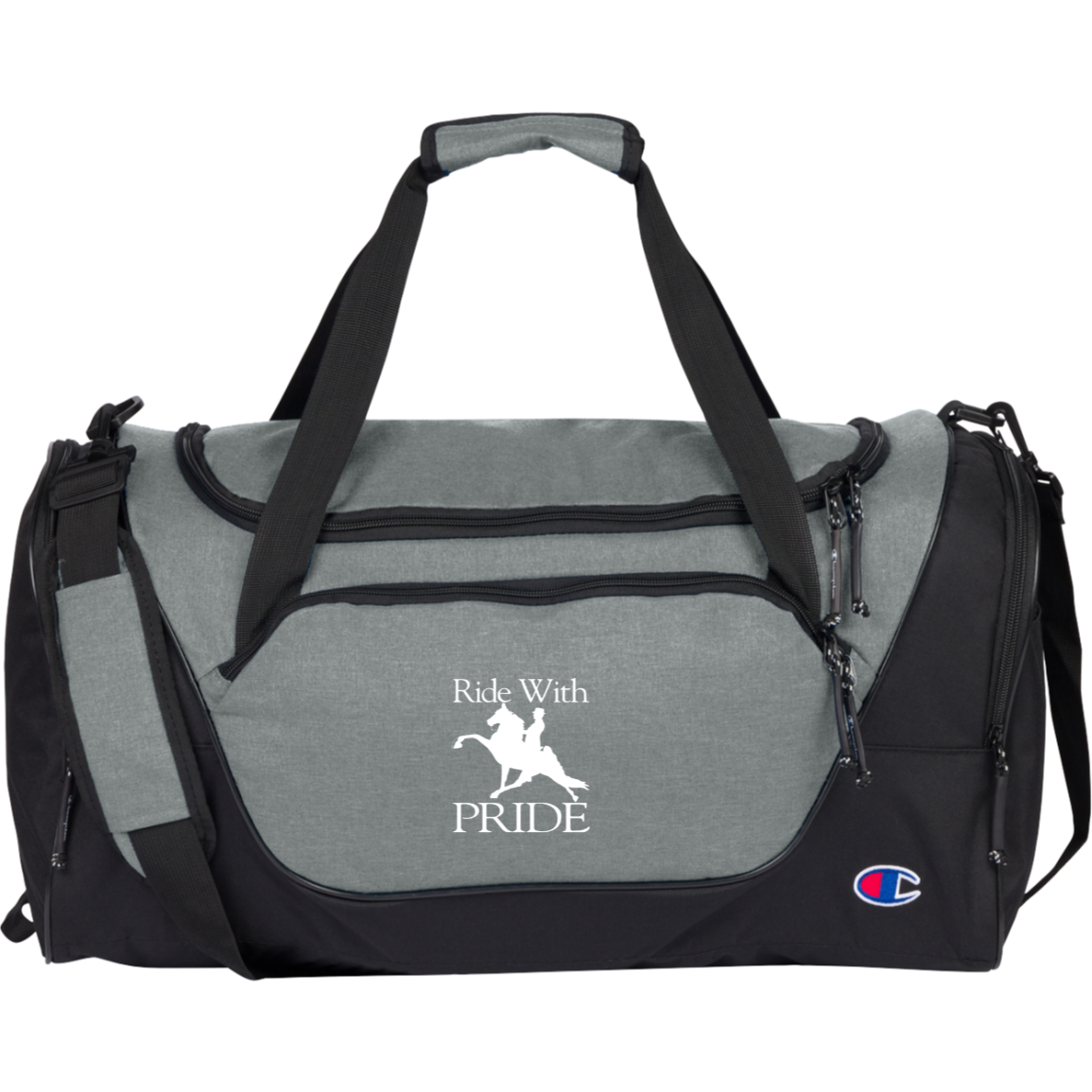 RIDEWITHPRIDEWHITE CA1003 Champion Core Duffel