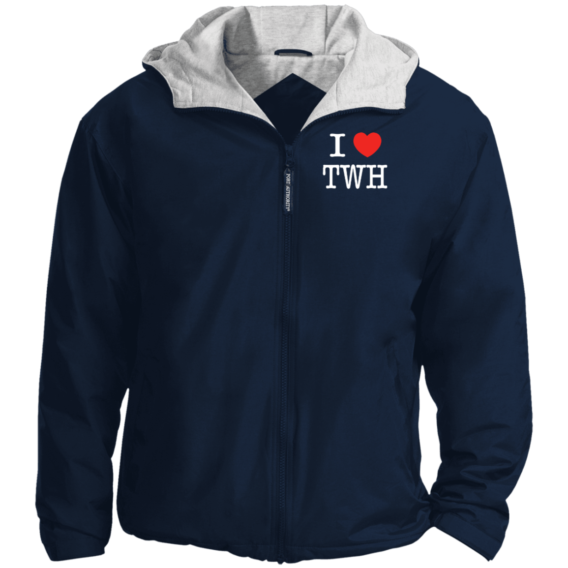 I LOVE TWH WHITE JP56 Team Jacket