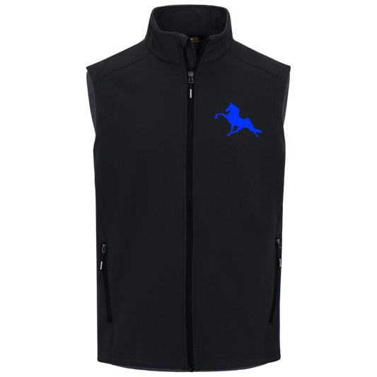 Tennessee Walking Horse Performance (royal blue) CE701 Core 365 Mens Cruise Two-Layer Fleece Bonded Soft Shell Vest