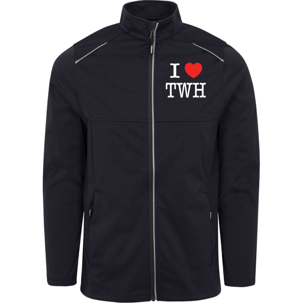 I LOVE TWH WHITE CE708 Core 365 Mens Techno Lite Tech-Shell