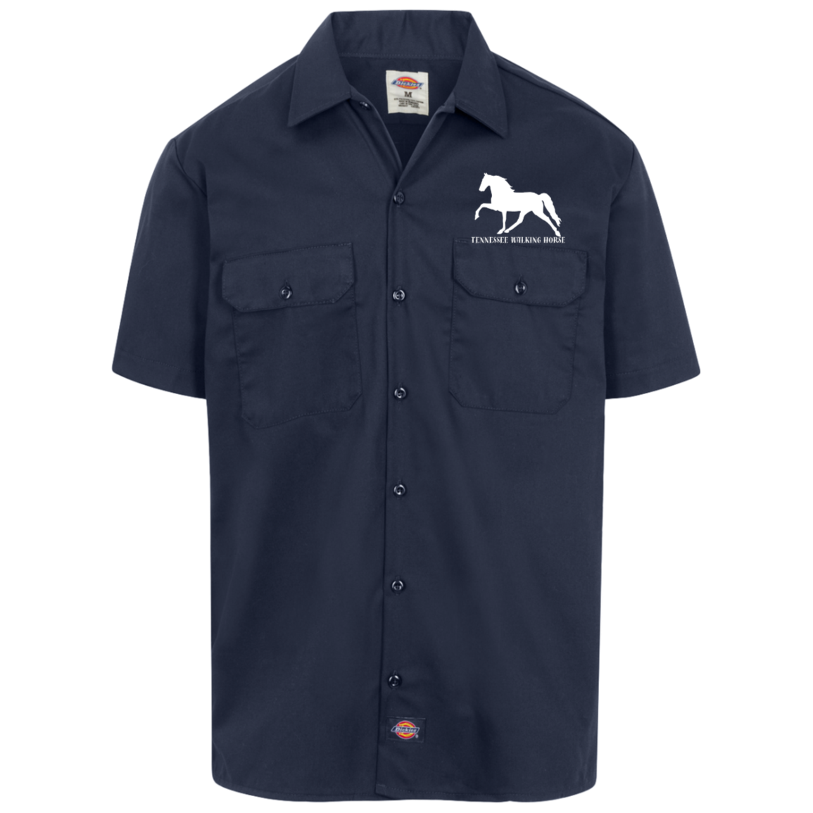 Tennessee Walker 4HORSE 1574 Dickies Men's Short Sleeve Workshirt