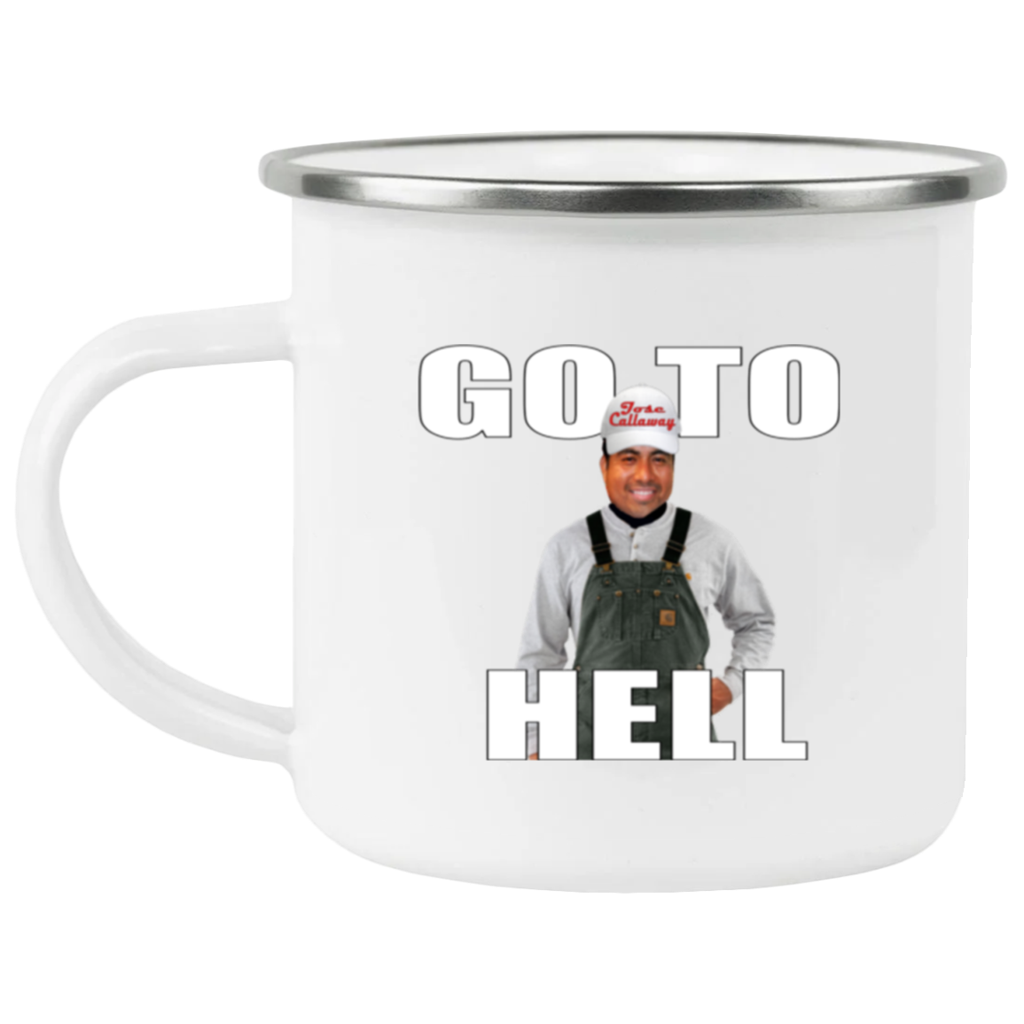 GOTOHELL 21271 Enamel Camping Mug