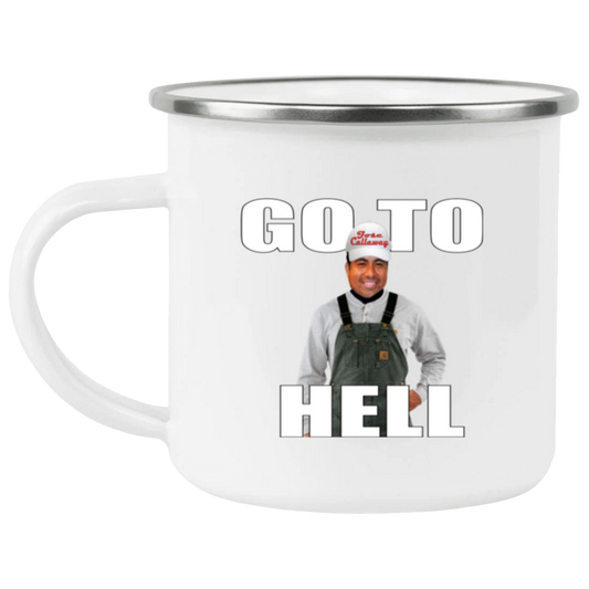 GOTOHELL 21271 Enamel Camping Mug