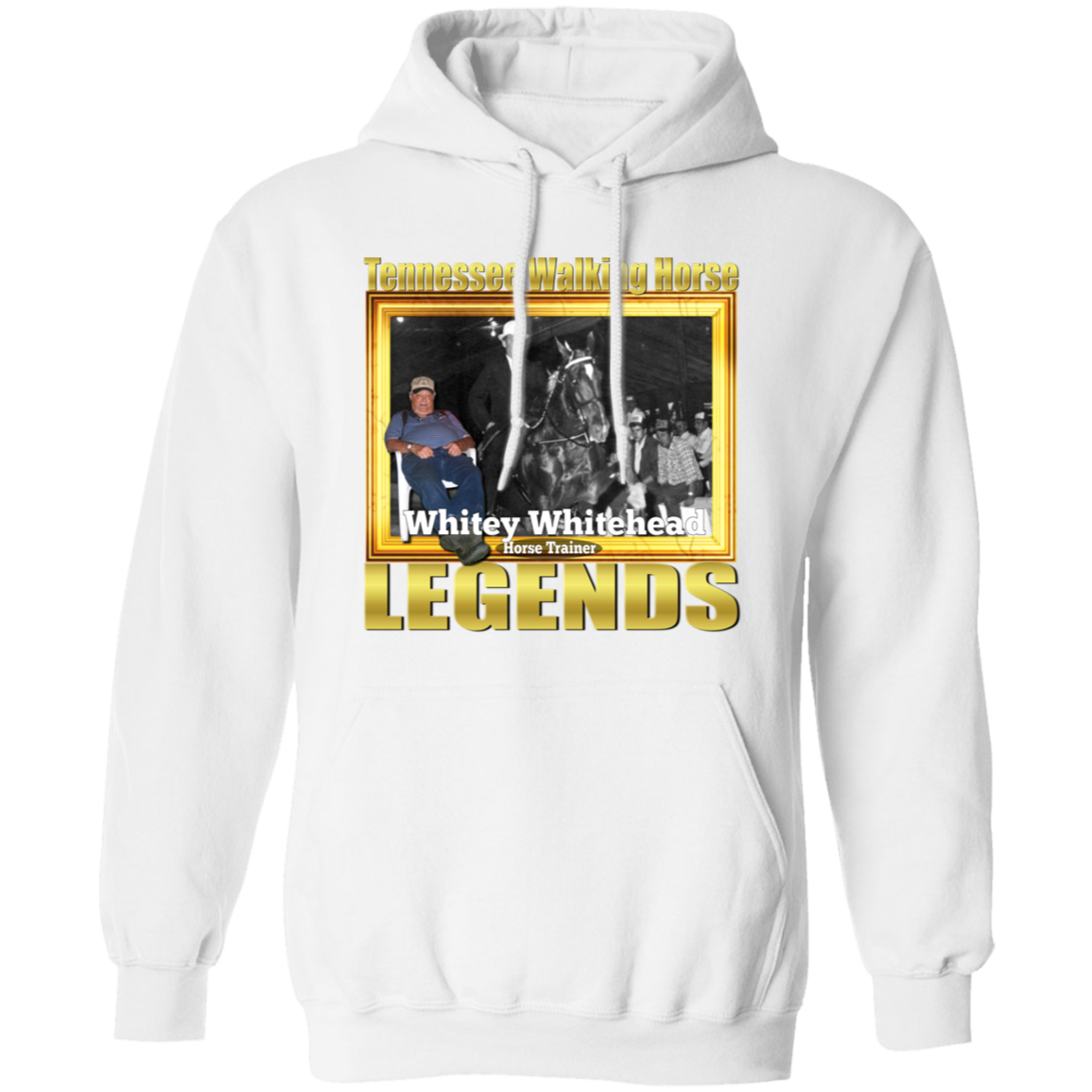 WHITEY WHITEHEAD (Legends Series) G185 Gildan Pullover Hoodie