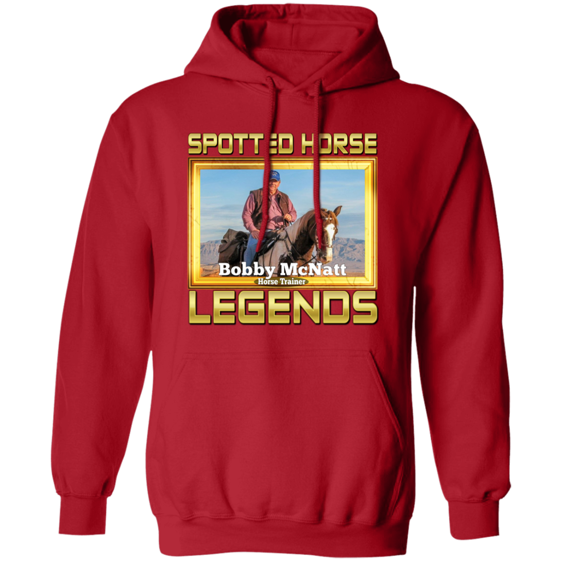 BOBBY MCNATT(Legends Series) G185 Gildan Pullover Hoodie