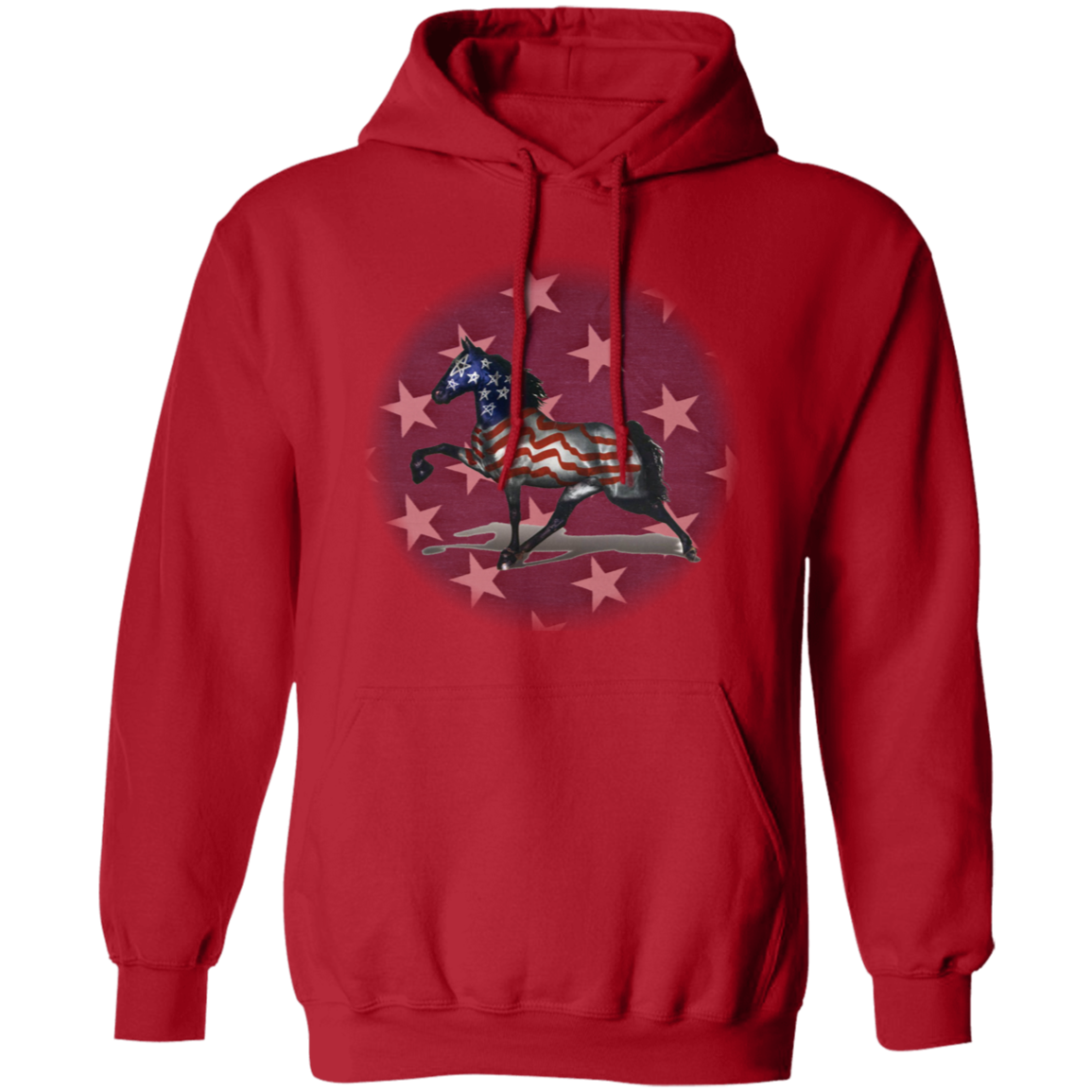 AMERICA'S HORSE G185 Gildan Pullover Hoodie