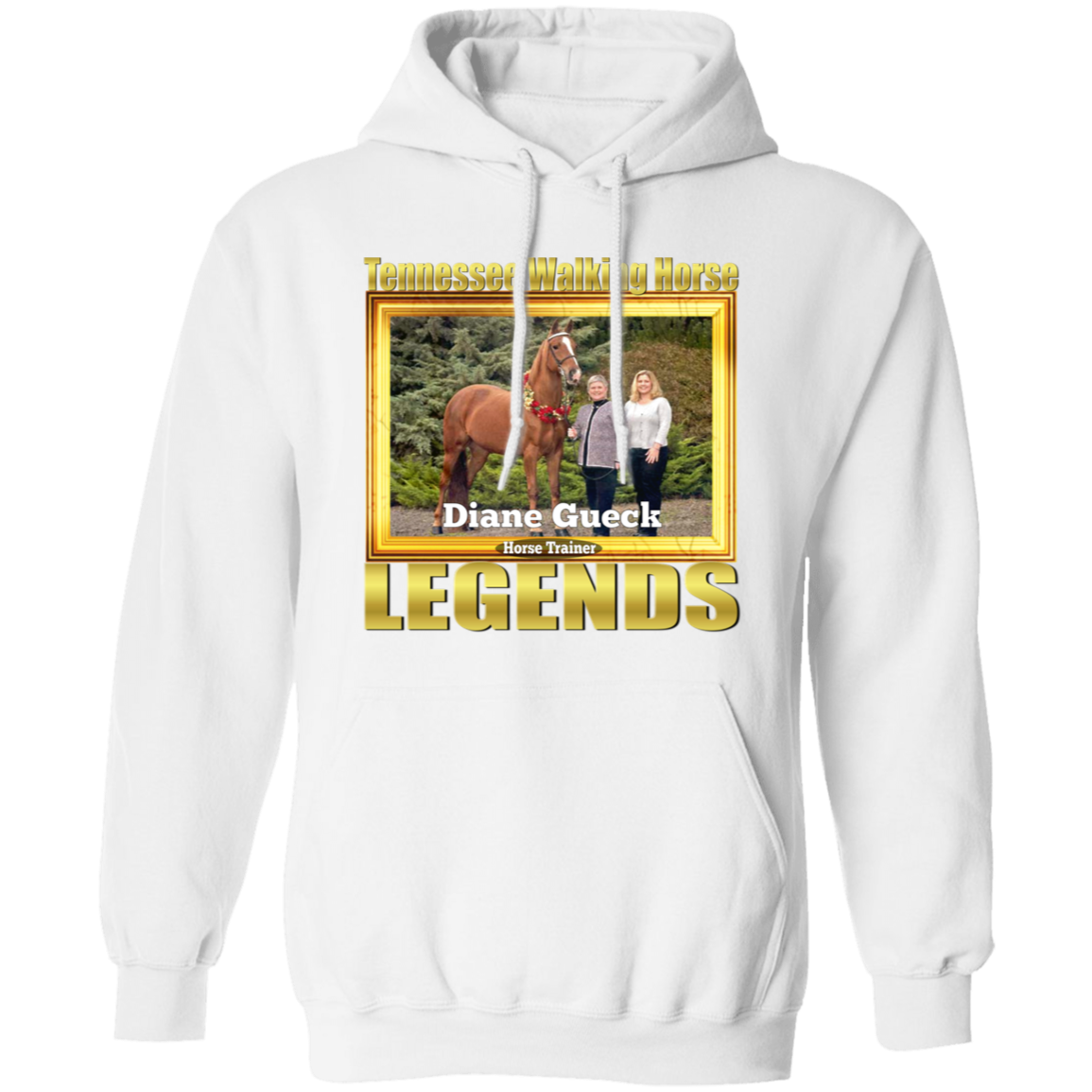 DIANE GUECK (Legends Series) G185 Gildan Pullover Hoodie