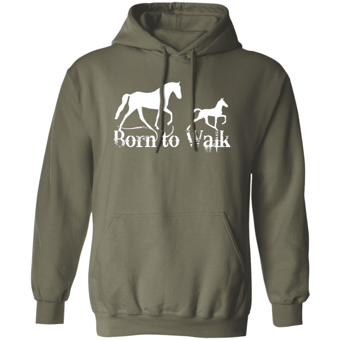 BORN TO WALK G185 Gildan Pullover Hoodie