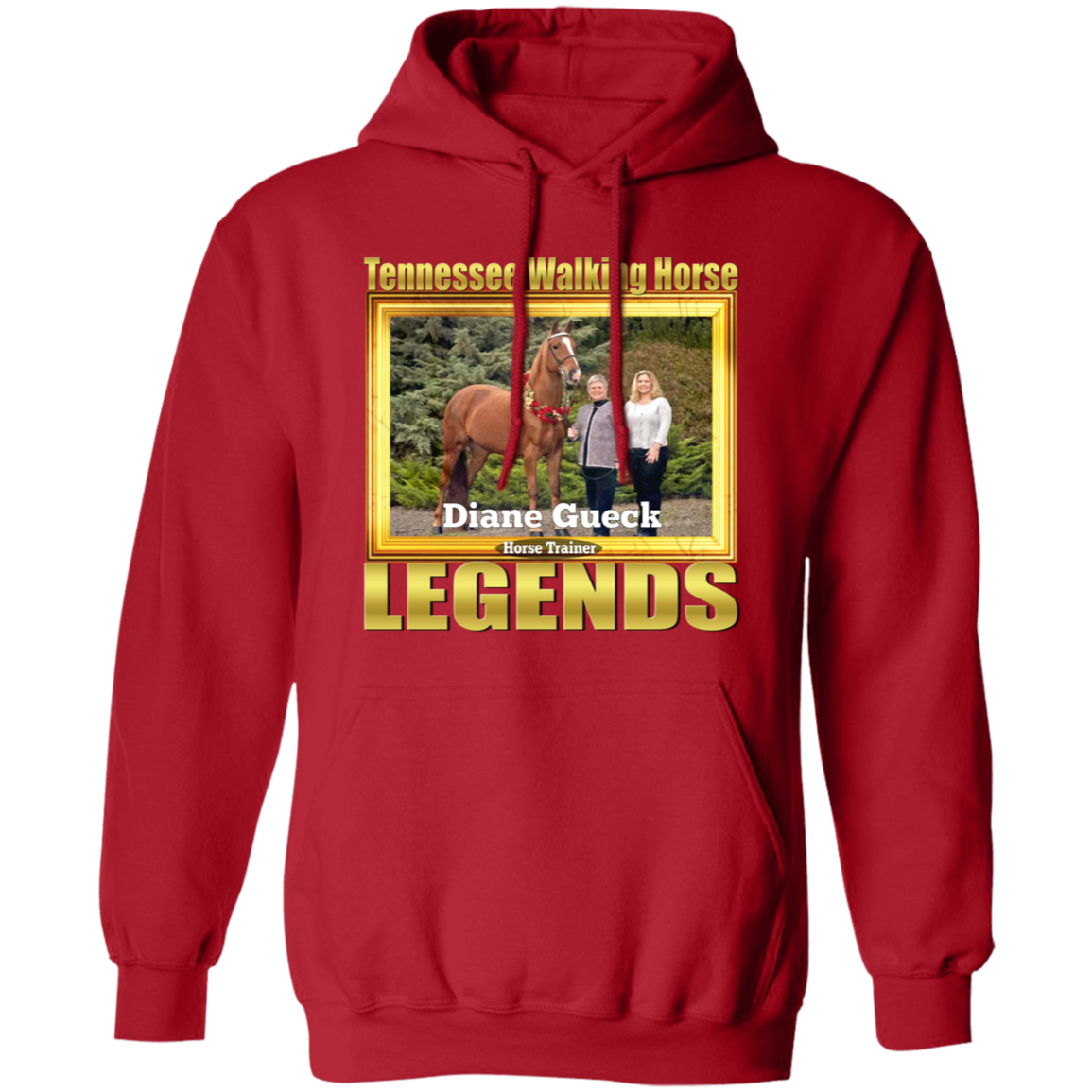 DIANE GUECK (Legends Series) G185 Gildan Pullover Hoodie