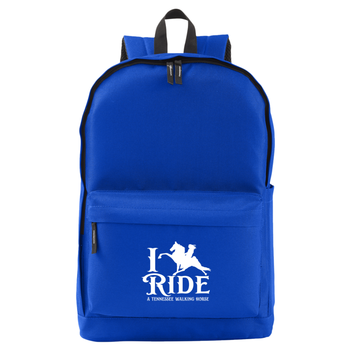 I RIDE A WALKING HORSE B (WHITE) CE055 Core 365 Essentials Backpack