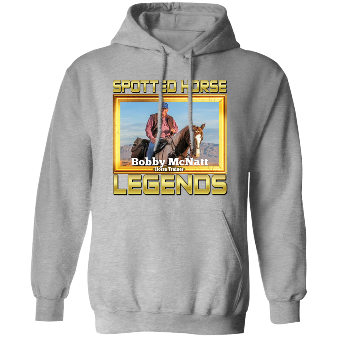 BOBBY MCNATT(Legends Series) G185 Gildan Pullover Hoodie