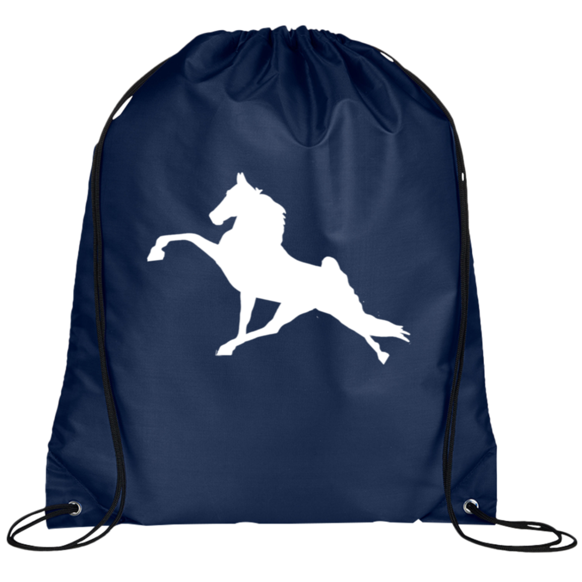 Tennessee Walking Horse Performance (WHITE) BG100 Prime Line Drawstring Cinch Backpack