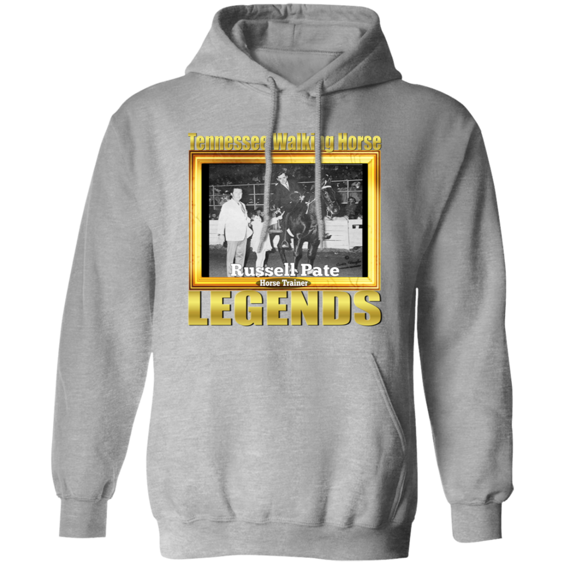 RUSSELL PATE (Legends Series) G185 Gildan Pullover Hoodie