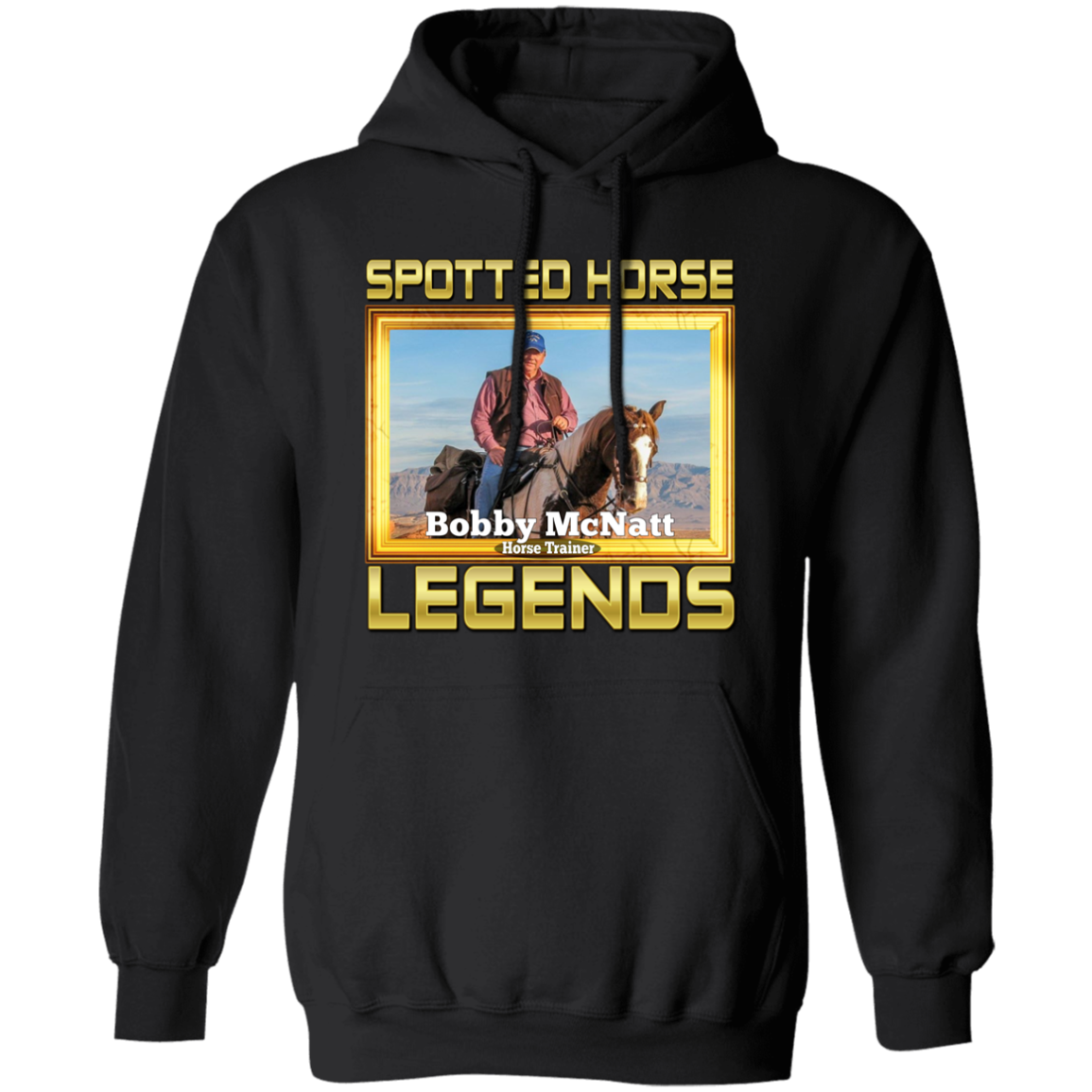 BOBBY MCNATT(Legends Series) G185 Gildan Pullover Hoodie