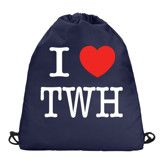 I LOVE TWH WHITE CS3000 Champion Carrysack