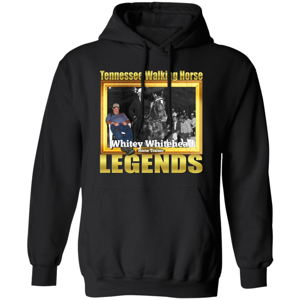 WHITEY WHITEHEAD (Legends Series) G185 Gildan Pullover Hoodie